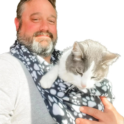 Duke'S Digs XL Critter Cuddler Animal Carrier and Bonding Sling for Small & Medium Pets, Handmade in USA, Machine Washable, Dryer Safe Harnesses