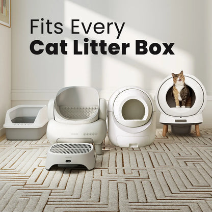 Neakasa Airstep Pet Air Purifier Step with HEPA Filter, 3-Mode Odor Control, Dust & Pet Hair Capture, Effective Litter Control, Compatible with M1 Plus/M1 Lite & Most Automatic/Traditional Litter Boxes